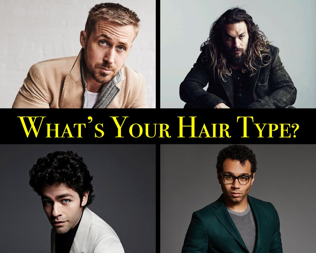 Men’s Different Hair Types: How to Identify, Maintain, & Style!
