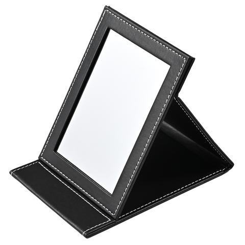 portable folding travel mirror
