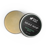 Open can shave soap